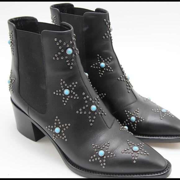 star studded booties